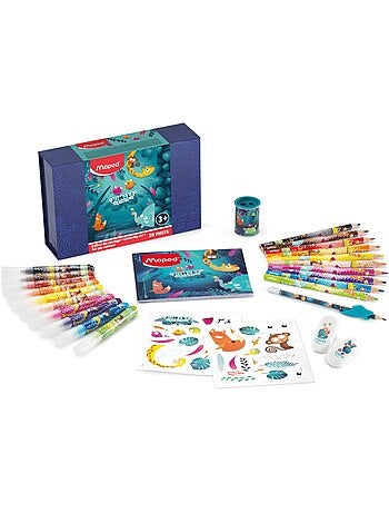 Coffret de coloriage jungle fever