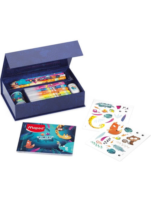 Coffret de coloriage jungle fever - Kiabi