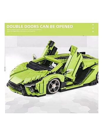 Coffret de construction de modèle de voiture de sport SAI Taureau italien
