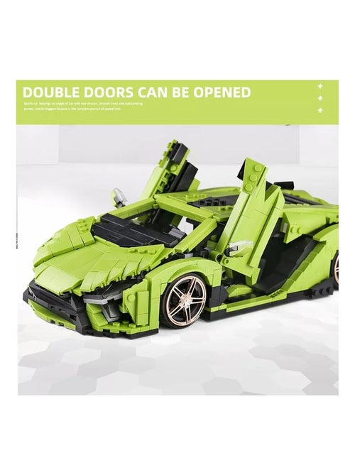 Coffret de construction de modèle de voiture de sport SAI Taureau italien - Kiabi