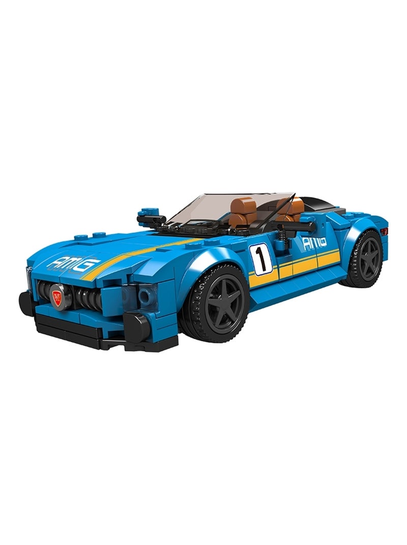 Coffret de construction de modèle de voiture décapotable amg gtc Bleu - Kiabi