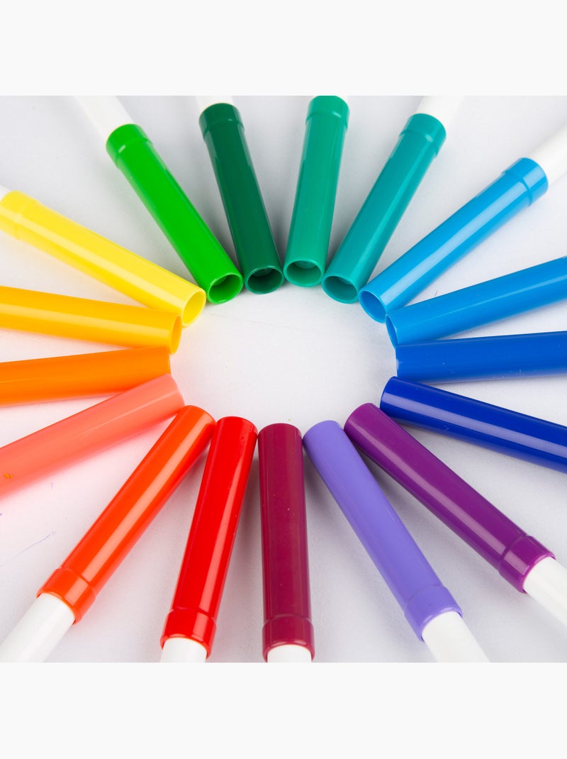 Coffret de dessin pour enfants avec 130 pièces de peinture et de couleur colorbaby N/A - Kiabi