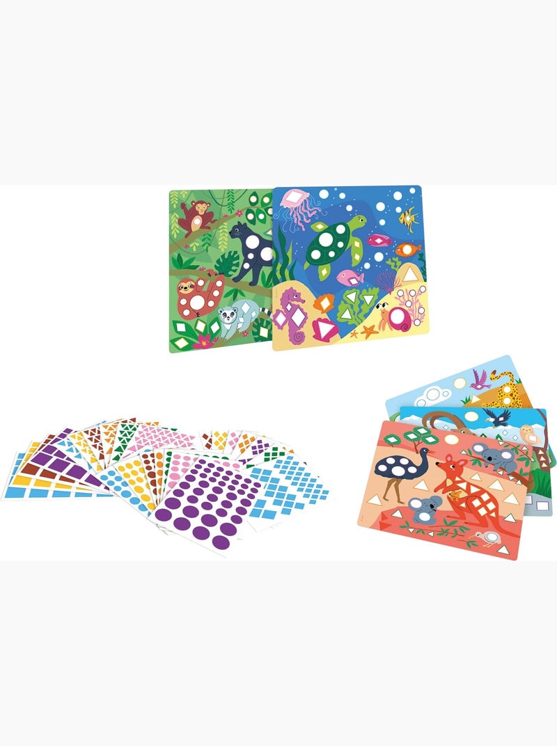 Coffret de gommettes animaux N/A - Kiabi