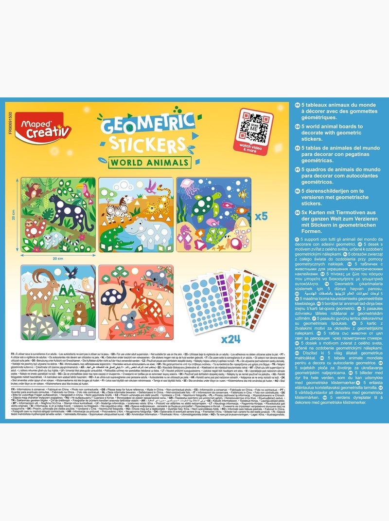 Coffret de gommettes animaux N/A - Kiabi