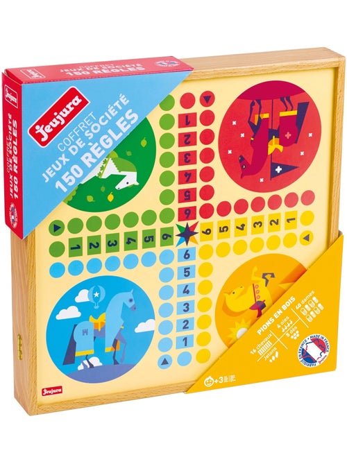 Coffret de jeux de société 150 règles - Kiabi