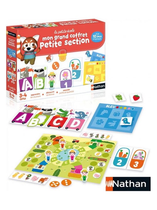 Coffret de jeux Mon grand coffret petite section - Kiabi