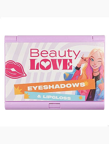 Coffret de maquillage pour enfants avec accessoires de beauté colorbaby
