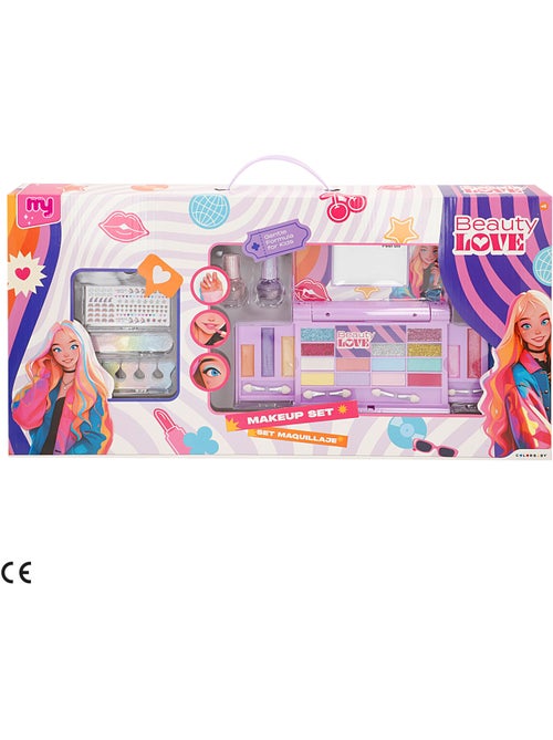 Coffret de maquillage pour enfants avec accessoires de beauté colorbaby - Kiabi Coffret de maquillage pour enfants avec accessoires de beauté colorbaby - Kiabi