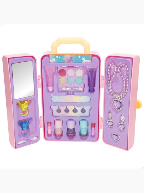 Coffret de maquillage pour enfants dans une valise avec accessoires colorbaby - Kiabi Coffret de maquillage pour enfants dans une valise avec accessoires colorbaby - Kiabi