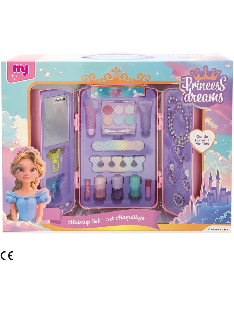 Coffret de maquillage pour enfants dans une valise avec accessoires colorbaby N/A - Kiabi