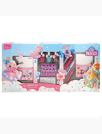 Coffret de maquillage pour enfants petite princesse avec accessoires colorbaby