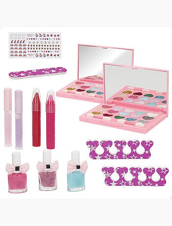 Coffret de maquillage pour enfants petite princesse avec accessoires colorbaby