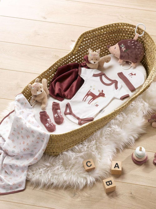 Coffret de naissance avec body, bonnet et chaussettes - Kiabi
