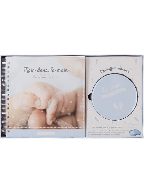 Coffret de naissance avec kit empreinte et album PATTI - Kiabi
