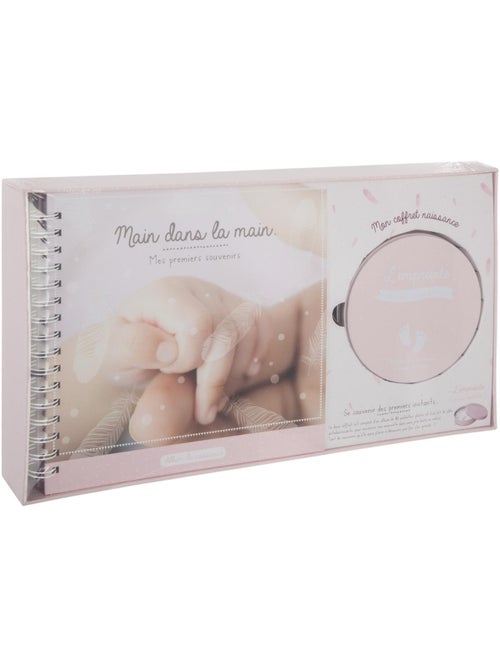Coffret de naissance avec kit empreinte et album PATTI - Kiabi