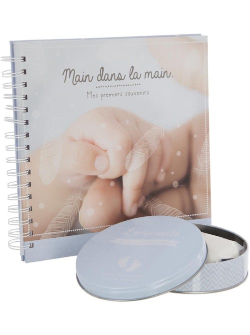 Coffret de naissance avec kit empreinte et album PATTI - Kiabi