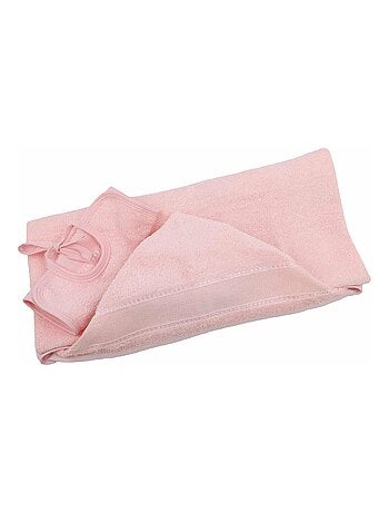 Coffret de naissance bavoir et cape à broder QUEIDA