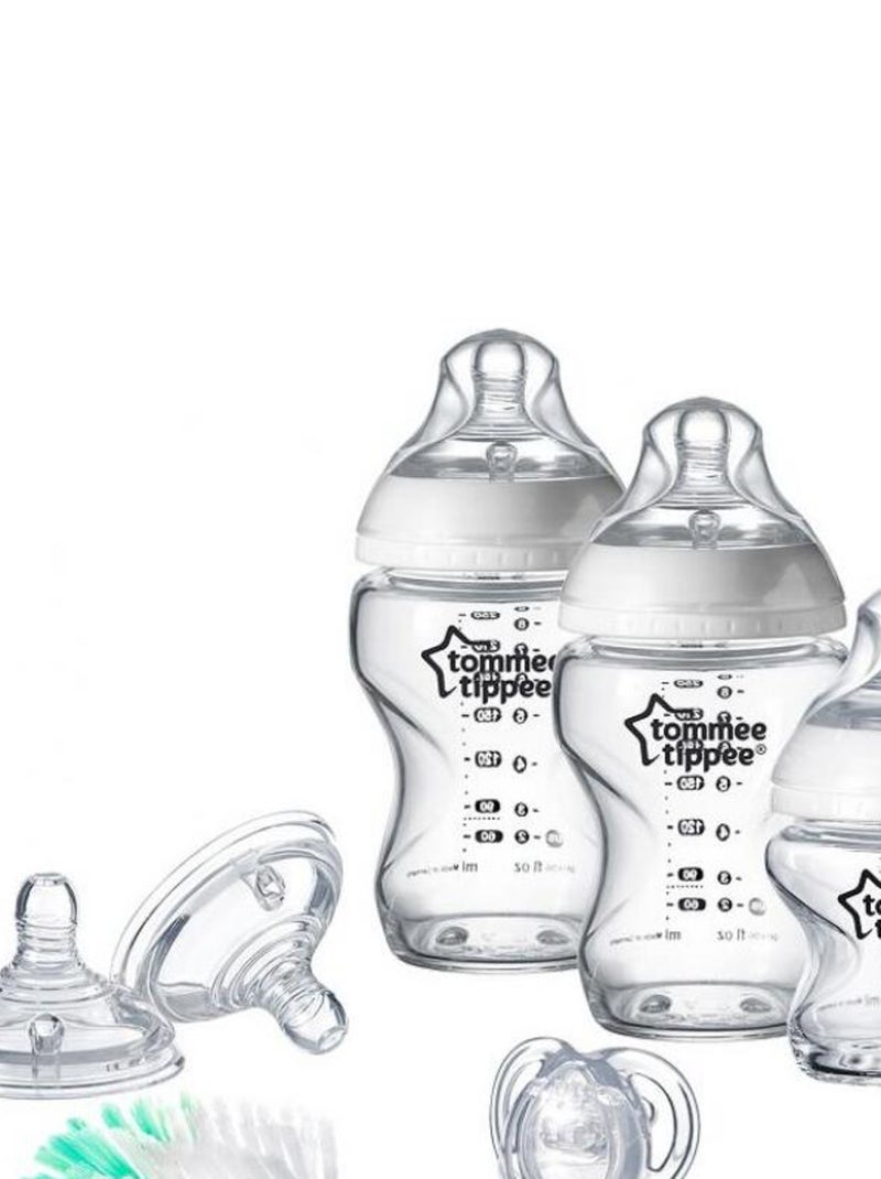 Coffret de naissance biberon en verre Closer to nature vert Vert - Kiabi