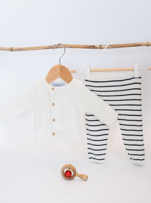 Coffret de naissance en laine  - SAINT-JEAN-DE-LUZ - Kiabi