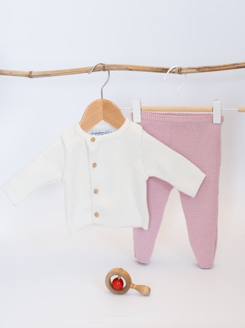 Coffret de naissance en laine  - SAINT-JEAN-DE-LUZ - Kiabi