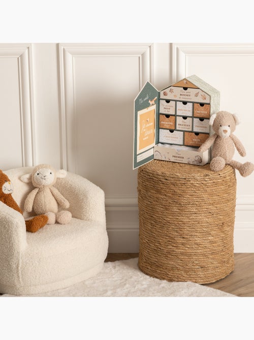 Coffret de naissance forme maison FORÊT - Kiabi