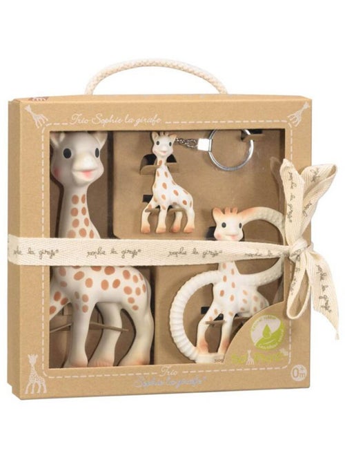 Coffret de naissance : Trio So'Pure Sophie la Girafe - Kiabi
