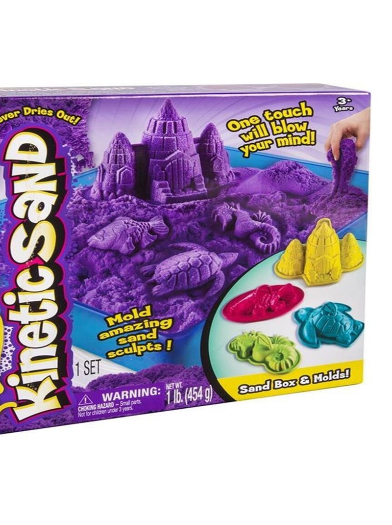 Coffret de sable kinectique 454 g violet N/A - Kiabi