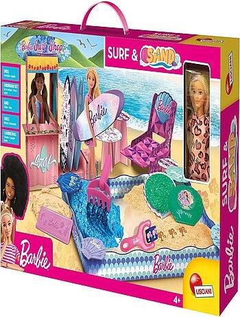 Coffret De Sable Magique - Barbie Coffret Sand & Surf - Lisciani