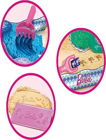 Coffret De Sable Magique - Barbie Coffret Sand & Surf - Lisciani