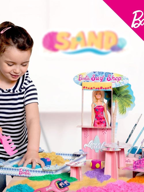 Coffret De Sable Magique - Barbie Coffret Sand & Surf - Lisciani - Kiabi