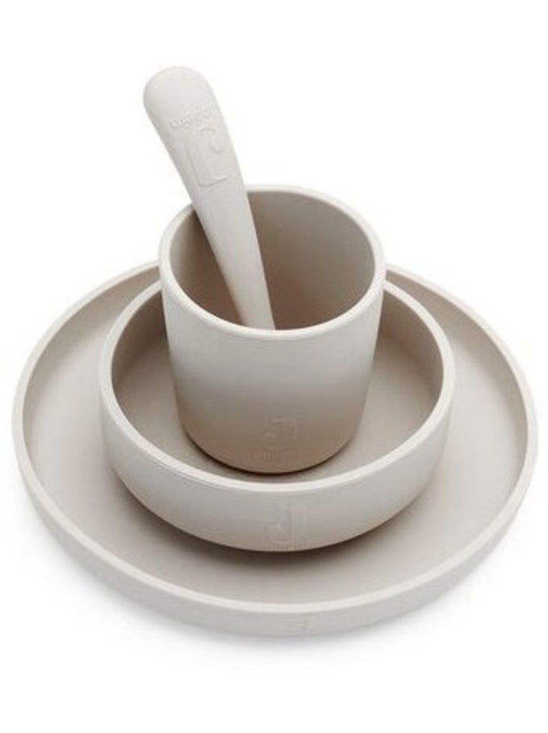 Coffret de table en silicone (4pcs) Beige - Kiabi