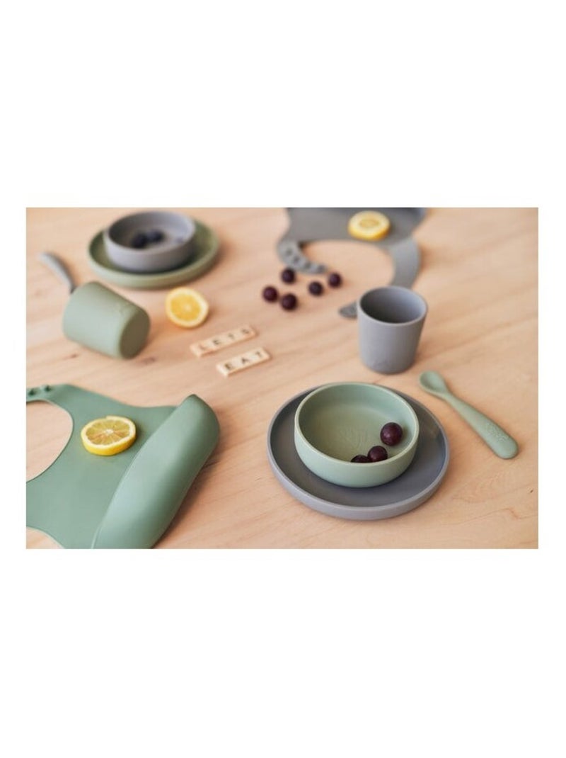 Coffret de table en silicone (4pcs) Jollein Vert - Kiabi