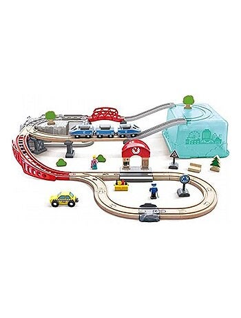 Coffret de train city deux en un