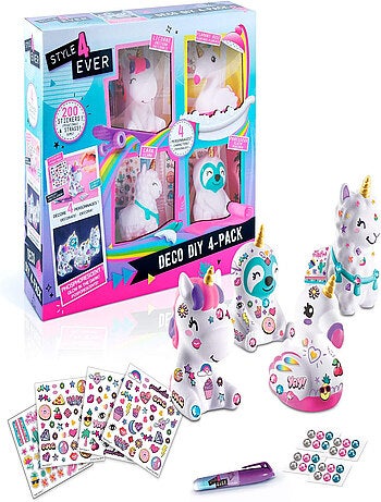Coffret Déco Diy Mini-figurines - Canal Toys