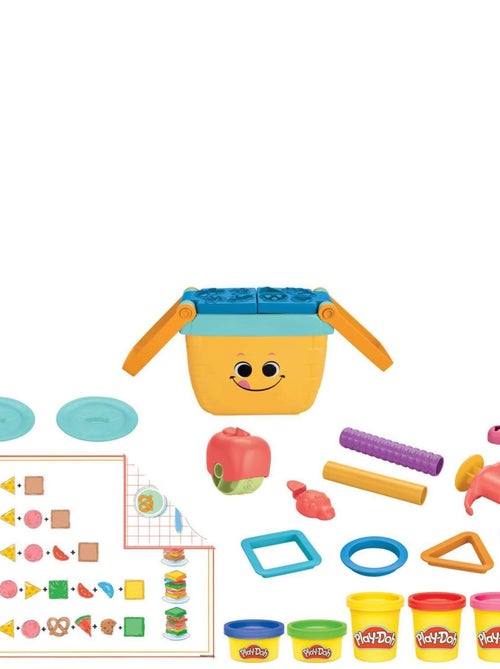 Coffret découverte Play-Doh : Pique-nique des formes - Kiabi