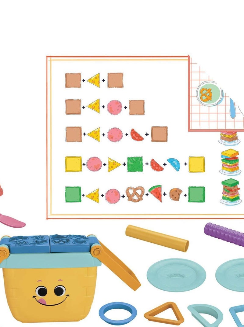 Coffret découverte Play-Doh : Pique-nique des formes N/A - Kiabi