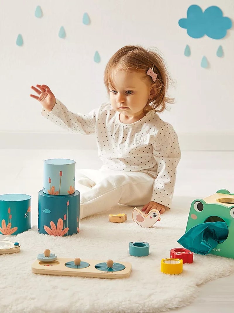 Coffret d'éveil sensoriel 12 mois Rouge - Kiabi