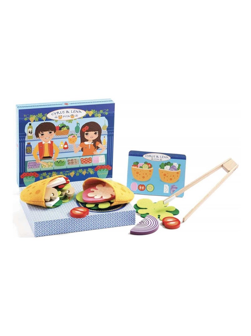 Coffret Dinette Cyrus Et Lena Garnir Des Pitas N/A - Kiabi