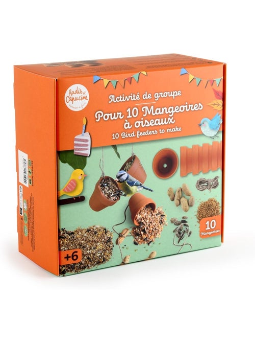 Coffret diy - 10 mangeoires à oiseaux - Kiabi