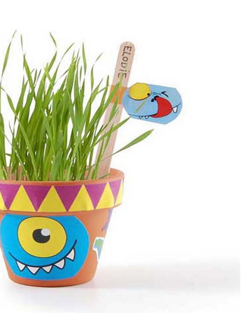 Coffret DIY - Je fabrique mes pots monstres - Kiabi