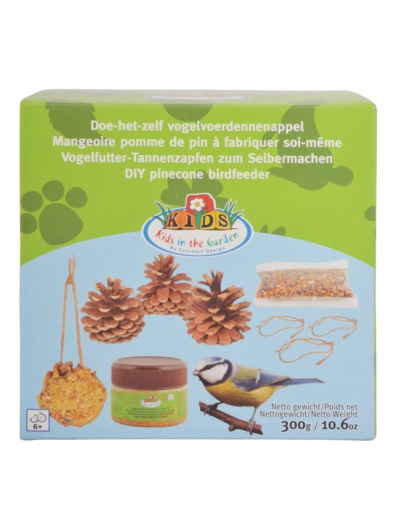 Coffret DIY - Mangeoire pomme de pin Marron - Kiabi