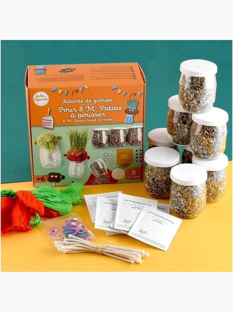 Coffret diy - mr patate à faire pousser Orange - Kiabi
