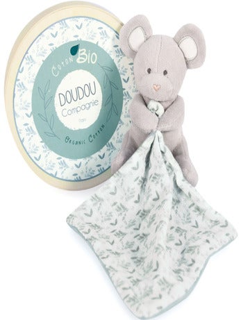 Coffret doudou lapin rose Doudou botanic