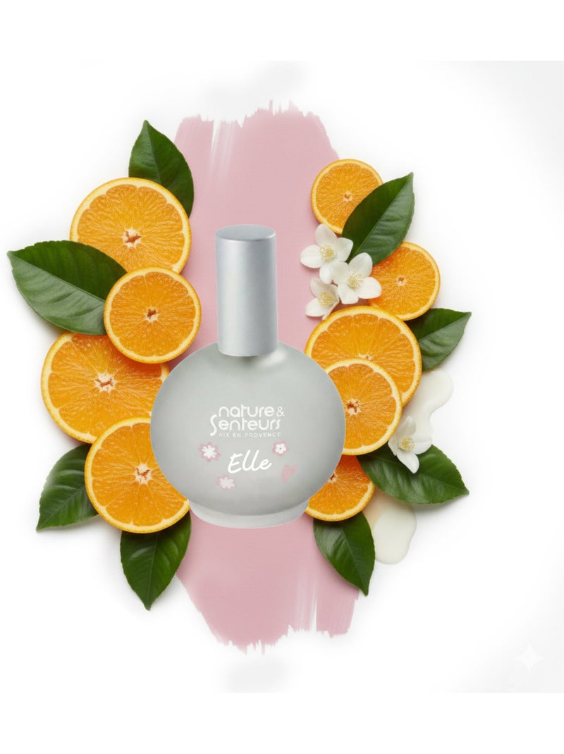 Coffret eau de senteur fille 50 ml sans alcool avec gant Rose - Kiabi