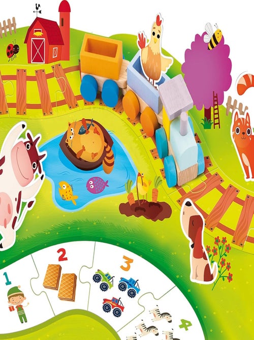 Coffret éducatif Le Petit Train Joyeux Carotina Baby - Lisciani - Kiabi