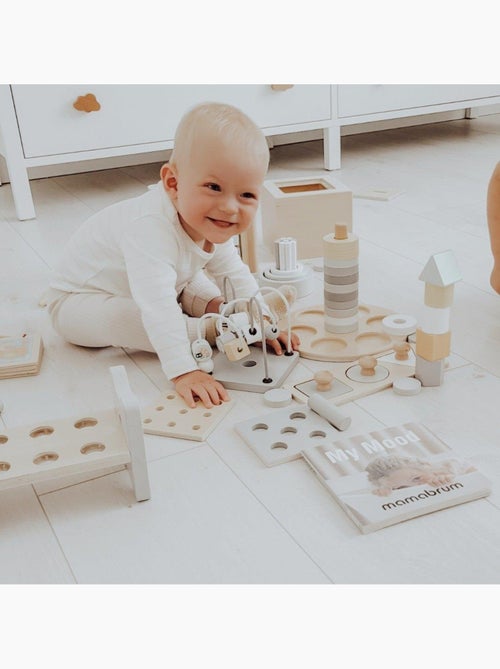 Coffret educatif montessori bois 6 jouets eveil premier age mamabrum - Kiabi Coffret educatif montessori bois 6 jouets eveil premier age mamabrum - Kiabi