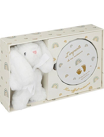 Coffret empreinte bébé avec peluche ANIEL