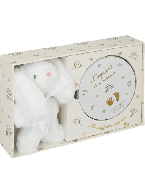 Coffret empreinte bébé avec peluche ANIEL - Kiabi