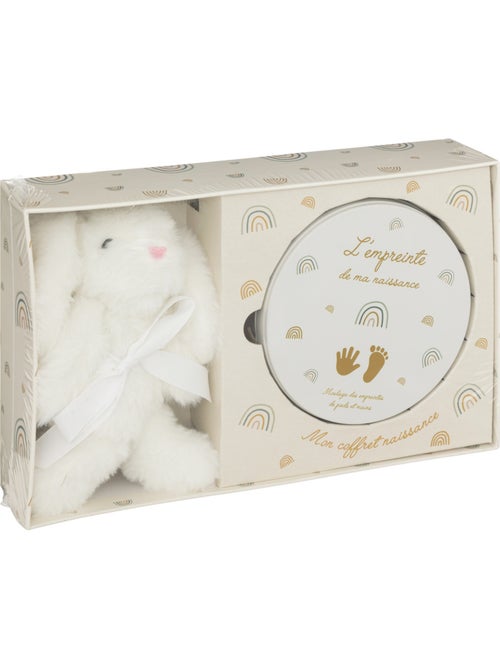 Coffret empreinte bébé avec peluche ANIEL - Kiabi