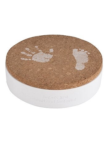 Coffret empreinte pied et main bébé